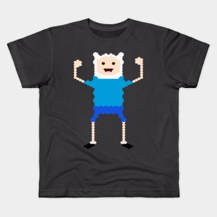 Adventure Time - hexels Finn Kids T-Shirt